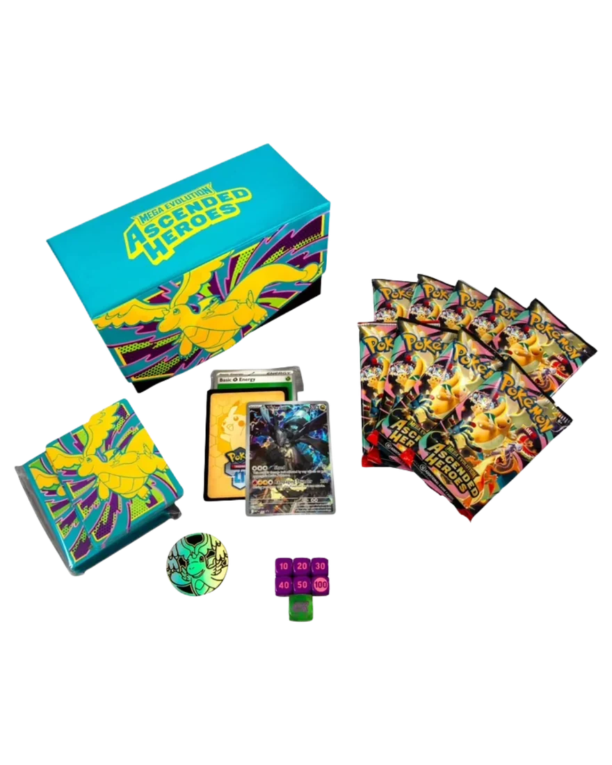 Ascended Heroes Elite Trainer Box - contenido