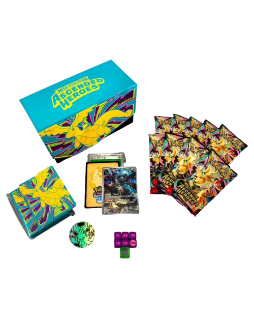 Ascended Heroes Elite Trainer Box - contenido