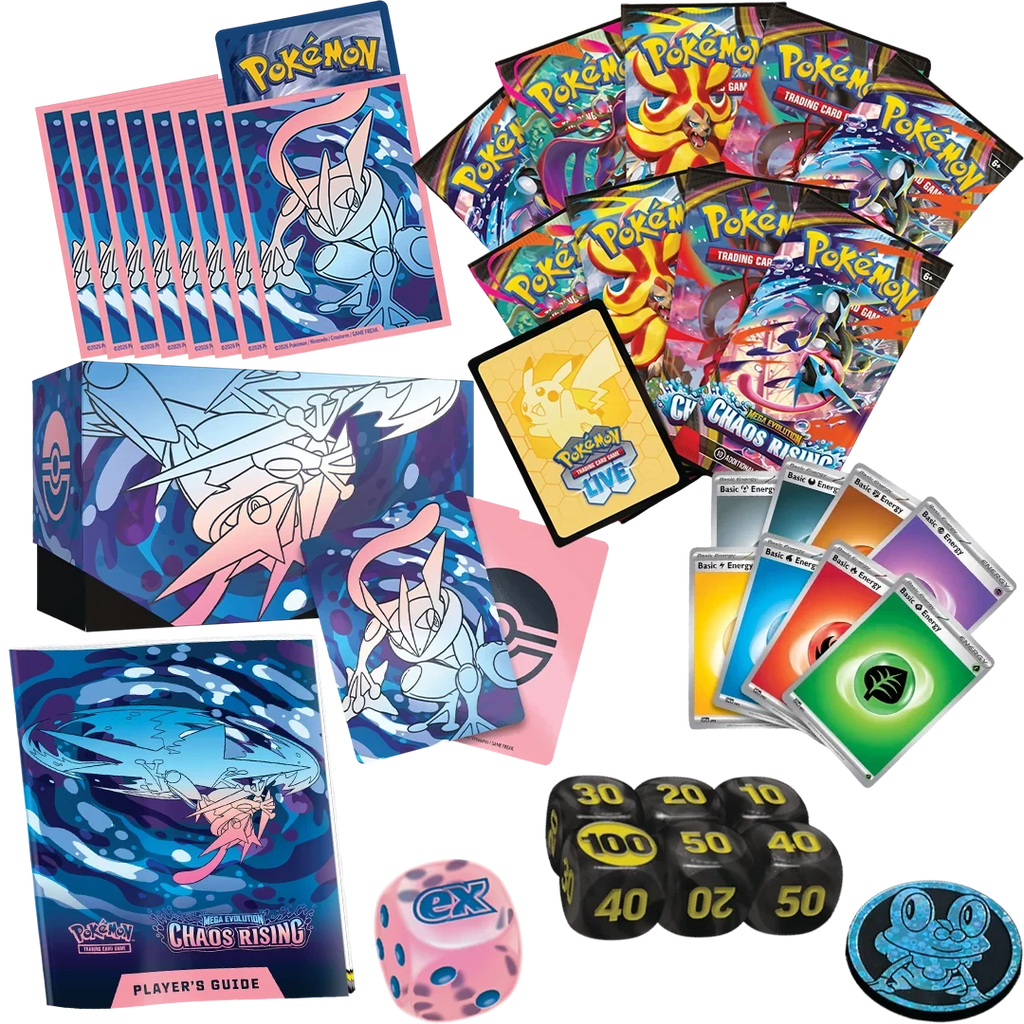 Chaos Rising Elite Trainer Box - contenido