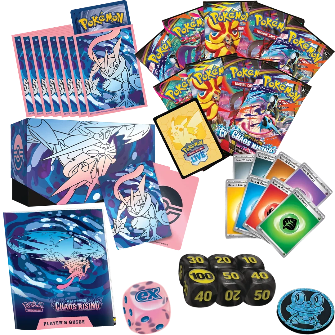 Chaos Rising Elite Trainer Box - contenido