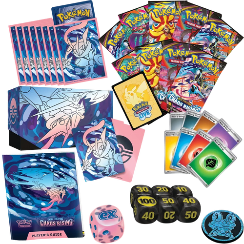 Chaos Rising Elite Trainer Box - contenido